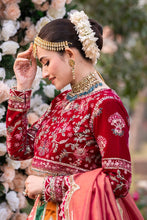 Load image into Gallery viewer, Qalamkar Shadmani Phir Se 4pc Unstitched (Mehrbano FW-1) Suiting
