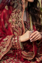 Load image into Gallery viewer, Qalamkar Shadmani Phir Se 4pc Unstitched (Roma FW-3) Suiting