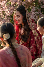 Load image into Gallery viewer, Qalamkar Shadmani Phir Se 4pc Unstitched (Roma FW-3) Suiting