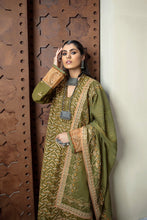 Load image into Gallery viewer, RUSSEL 3pc Unstitched Luxury Heavy Embroidered Karandi Suiting RA-21-RK-D6
