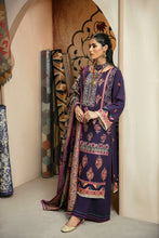 Load image into Gallery viewer, RUBAB 3pc Unstitched Luxury Embroidered Karandi Suiting RA-21-RK-D8