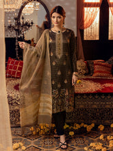 Load image into Gallery viewer, Salitex - 3pc Unstitched - Embroidered Jacquard Luxury Banarsi Viscose Suit (WK-00875)