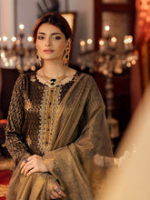 Load image into Gallery viewer, Salitex - 3pc Unstitched - Embroidered Jacquard Luxury Banarsi Viscose Suit (WK-00875)