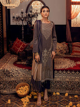 Load image into Gallery viewer, Salitex - Gulzar-e-Gul - 3pc Unstitched - Embroidered Jacquard Luxury Banarsi Viscose Suit (WK-00870)