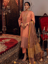 Load image into Gallery viewer, Mehk-e-Gul - 3pc Unstitched - Embroidered Jacquard Luxury Banarsi Suit (WK-00872)
