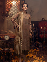 Load image into Gallery viewer, Zarfasha-e-Gul - 3pc Unstitched - Embroidered Jacquard Luxury Banarsi Viscose Suit (WK-00874)