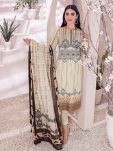 Load image into Gallery viewer, Salitex Inaya 3pc Unstitched - Printed Lawn Shirt & Dupatta With Dyed Cambric Trouser (IP-00090AUT)