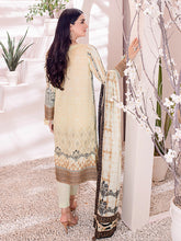 Load image into Gallery viewer, Salitex Inaya 3pc Unstitched - Printed Lawn Shirt & Dupatta With Dyed Cambric Trouser (IP-00090AUT)
