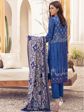 Load image into Gallery viewer, Salitex Inaya 3pc Unstitched - Printed Lawn Shirt & Dupatta With Dyed Cambric Trouser (IP-00093BUT)