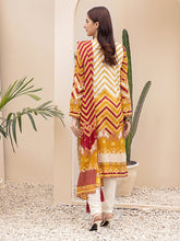 Load image into Gallery viewer, Salitex Inaya 3pc Unstitched - Printed Lawn Shirt & Dupatta With Dyed Cambric Trouser (IP-00095BUT)