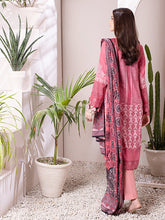 Load image into Gallery viewer, Salitex Inaya 3pc Unstitched - Printed Lawn Shirt & Dupatta With Dyed Cambric Trouser (IP-00096AUT)