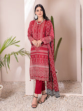Load image into Gallery viewer, Salitex Inaya 3pc Unstitched - Printed Lawn Shirt & Dupatta With Dyed Cambric Trouser (IP-00097AUT)