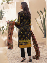 Load image into Gallery viewer, Salitex Inaya 3pc Unstitched - Printed Lawn Shirt & Dupatta With Dyed Cambric Trouser (IP-00098AUT)
