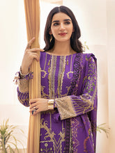 Load image into Gallery viewer, Salitex Inaya 3pc Unstitched - Printed Lawn Shirt & Dupatta With Dyed Cambric Trouser (IP-00098BUT)