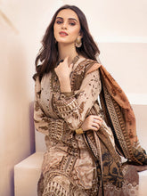 Load image into Gallery viewer, Salitex Inaya 3pc Unstitched - Printed Lawn Shirt & Dupatta With Dyed Cambric Trouser (IP-00099AUT)