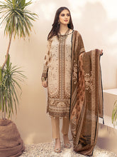 Load image into Gallery viewer, Salitex Inaya 3pc Unstitched - Printed Lawn Shirt & Dupatta With Dyed Cambric Trouser (IP-00099AUT)