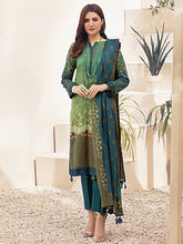 Load image into Gallery viewer, Salitex Inaya 3pc Unstitched - Printed Lawn Shirt & Dupatta With Dyed Cambric Trouser (IP-00100BUT)