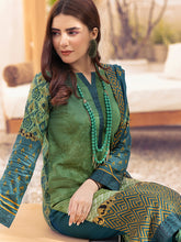 Load image into Gallery viewer, Salitex Inaya 3pc Unstitched - Printed Lawn Shirt & Dupatta With Dyed Cambric Trouser (IP-00100BUT)