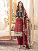 Load image into Gallery viewer, Salitex Inaya 3pc Unstitched - Printed Lawn Shirt & Dupatta With Dyed Cambric Trouser (IP-00101AUT)