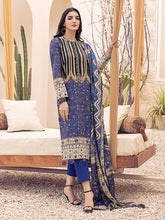 Load image into Gallery viewer, Salitex Inaya 3pc Unstitched - Printed Lawn Shirt & Dupatta With Dyed Cambric Trouser (IP-00101BUT)