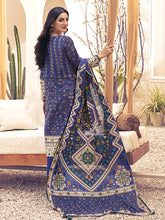 Load image into Gallery viewer, Salitex Inaya 3pc Unstitched - Printed Lawn Shirt & Dupatta With Dyed Cambric Trouser (IP-00101BUT)