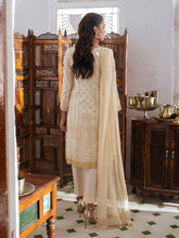 Load image into Gallery viewer, Salitex Oznur 3pc Unstitched Heavy Embroidered Luxury Lawn Suit WK-00971UT
