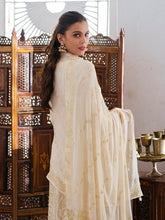 Load image into Gallery viewer, Salitex Oznur 3pc Unstitched Heavy Embroidered Luxury Lawn Suit WK-00971UT