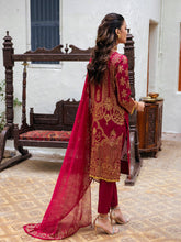 Load image into Gallery viewer, Salitex Oznur 3pc Unstitched Heavy Embroidered Luxury Lawn Suit WK-00972UT