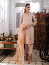 Load image into Gallery viewer, Salitex Oznur 3pc Unstitched Heavy Embroidered Luxury Lawn Suit WK-00975UT
