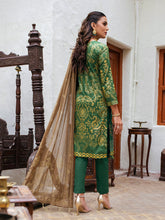 Load image into Gallery viewer, Salitex Oznur 3pc Unstitched Heavy Embroidered Luxury Lawn Suit WK-00976UT