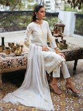 Load image into Gallery viewer, Salitex Oznur 3pc Unstitched Heavy Embroidered Luxury Lawn Suit WK-00979UT