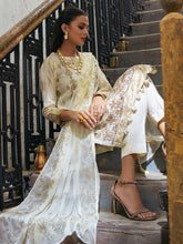 Load image into Gallery viewer, Salitex Oznur 3pc Unstitched Heavy Embroidered Luxury Lawn Suit WK-00981UT