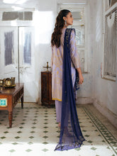 Load image into Gallery viewer, Salitex Oznur 3pc Unstitched Heavy Embroidered Luxury Lawn Suit WK-00982UT