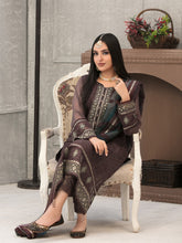 Load image into Gallery viewer, SARAAB 3pc Unstitched Aari Embroidered Fancy Chiffon Suiting D2003