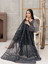 Load image into Gallery viewer, SARAAB 3pc Unstitched Aari Embroidered Fancy Chiffon Suiting D2004