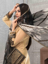 Load image into Gallery viewer, SARAAB 3pc Unstitched Aari Embroidered Fancy Chiffon Suiting D2005