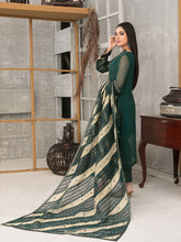 Load image into Gallery viewer, SARAAB 3pc Unstitched Aari Embroidered Fancy Chiffon Suiting D2006