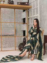 Load image into Gallery viewer, SARAAB 3pc Unstitched Aari Embroidered Fancy Chiffon Suiting D2006