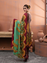 Load image into Gallery viewer, Elana By Tawakkal 3pc Unstitched Embroidered Digital Printed Linen Suiting D 6302