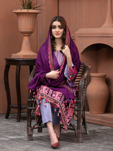 Load image into Gallery viewer, Elana By Tawakkal 3pc Unstitched Embroidered Digital Printed Linen Suiting D 6303