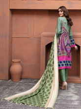 Load image into Gallery viewer, Elana By Tawakkal 3pc Unstitched Embroidered Digital Printed Linen Suiting D 6304