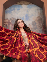 Load image into Gallery viewer, Elana By Tawakkal 3pc Unstitched Embroidered Digital Printed Linen Suiting D 6307