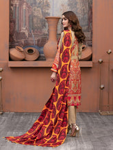 Load image into Gallery viewer, Elana By Tawakkal 3pc Unstitched Embroidered Digital Printed Linen Suiting D 6307