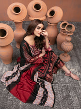 Load image into Gallery viewer, Elana By Tawakkal 3pc Unstitched Embroidered Digital Printed Linen Suiting D 6308