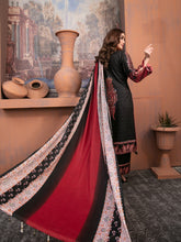 Load image into Gallery viewer, Elana By Tawakkal 3pc Unstitched Embroidered Digital Printed Linen Suiting D 6308