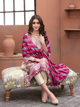 Load image into Gallery viewer, Elana By Tawakkal 3pc Unstitched Embroidered Digital Printed Linen Suiting D 6310