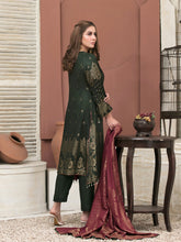 Load image into Gallery viewer, Zariaa by Tawakkal 3pc Unstitched Broshia Banarsi Linen Suit D 6481
