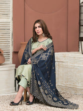 Load image into Gallery viewer, Zariaa by Tawakkal 3pc Unstitched Broshia Banarsi Linen Suit D 6487