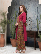 Load image into Gallery viewer, FARA BY TAWAKKAL 3pc Unstitched Viscose Schiffli Embroidered Suit D6353