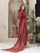 Load image into Gallery viewer, FARA BY TAWAKKAL 3pc Unstitched Viscose Schiffli Embroidered Suit D6354
